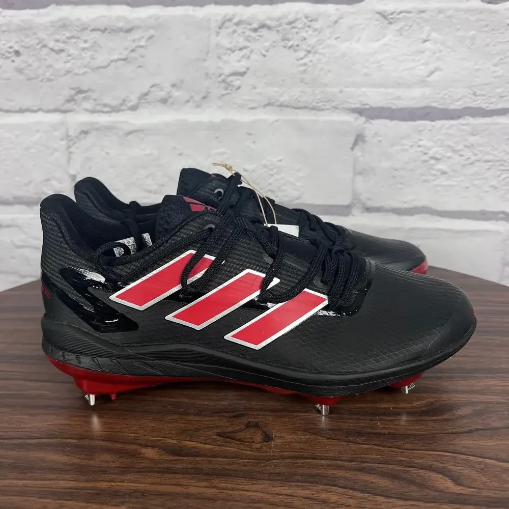 NWT adidas Mens 8.5 Adizero Afterburner Athleisure Metal Spike Baseball Cleats
